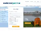 La aerolínea WestJet 